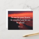 Recherche de paix intérieure cartes postales Christianisme