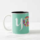 Recherche de signe de paix vert tasses Rose