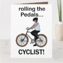 Recherche de modèle de bicyclette vœux cartes Sports