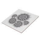 Recherche de contour carreaux Fleur
