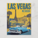 Recherche de voiture des années 50 cartes postales Vintage