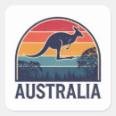 Recherche de autocollant australien autocollants Kangourou