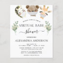 Recherche de girafe 11x14 invitations Animaux