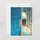Recherche de bouleaux cartes postales Hiver