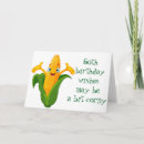 Recherche de maïs anniversaire cartes Corny