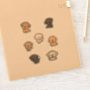 Recherche de caniche français autocollants Kawaii