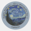 Recherche de van gogh autocollants Vintage