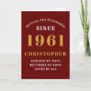 Recherche de 1961 anniversaire cartes Né en 1961