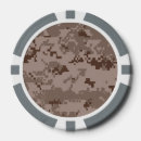 Recherche de marin jetons poker Camouflage