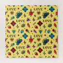 Recherche de motif de tatouage puzzles Vintage