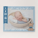 Recherche de ours puzzles Bleu