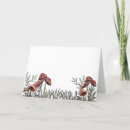 Recherche de champignon rouge vœux cartes Élégant