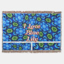 Recherche de fleur lys couvertures plaids Toute personne