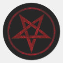 Recherche de pentagrammes autocollants Étoile