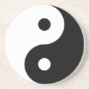 Recherche de symbole yin yang dessous de verres Spiritualité