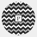 Recherche de chevrons noirs et blancs autocollants Moderne