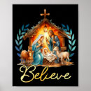 Recherche de scène de nativité posters Noël chrétien