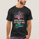 Recherche de sud africain tshirts Américain