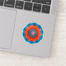 Recherche de illustration de mandala autocollants Cool