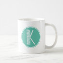 Recherche de monogramme k tasses Tendance