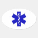 Recherche de médical ovales autocollants Ambulance
