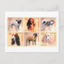 Recherche de chiens vintages cartes postales Antique