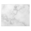 Recherche de marbre blocsnotes Monogramme