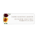 Recherche de sunflower return address étiquettes adresse retour Rustique