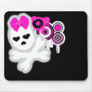 Recherche de crâne girly tapis souris Mignon