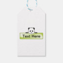 Recherche de panda étiquettes cadeau Mignon