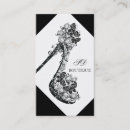 Recherche de chaussures noires cartes visite Pour elle
