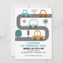 Recherche de transportation party invitations Garçon