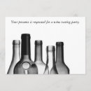 Recherche de partie échantillon de vin invitations Cocktail