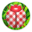 Recherche de coccinelle rouge boutons et poignées de porte Blanc