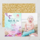Recherche de de mer anniversaire invitations Queue de mermaid