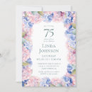 Recherche de 75 ans invitations Aquarelle