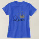 Recherche de couronne argentée tshirts Reine