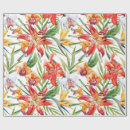 Recherche de tropique papier cadeau Fleur