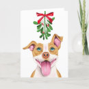 Recherche de gui noël cartes Chien