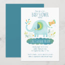 Recherche de éléphants bleus invitations Garçon