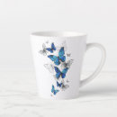 Recherche de papillon bleu de morpho tasses Papillons