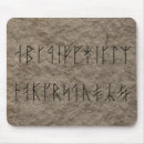 Recherche de runes tapis souris Alphabet