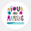 Recherche de messages positifs autocollants Dire