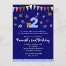 Recherche de second anniversaire invitations Brun