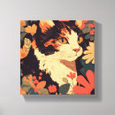 Recherche de chat impressions sur toile Calico