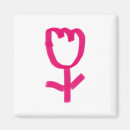 Recherche de rose de tulipe carrés magnets Toute personne