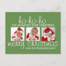 Recherche de babys first christmas vœux cartes Vert