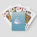 Recherche de baleines jeux de cartes Coloré