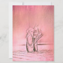 Recherche de pantoufles de ballet invitations Danseuse