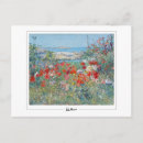 Recherche de childe hassam cartes postales Jardin